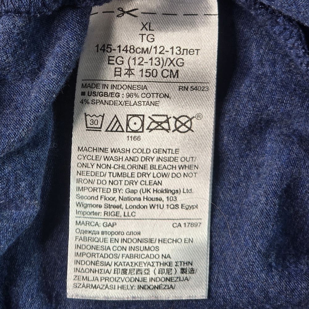 Gap Kids Disney Thumper Pajama Set XL 12 Blue Gray Sequin Glitter Bambi Coquette - Picture 14 of 14